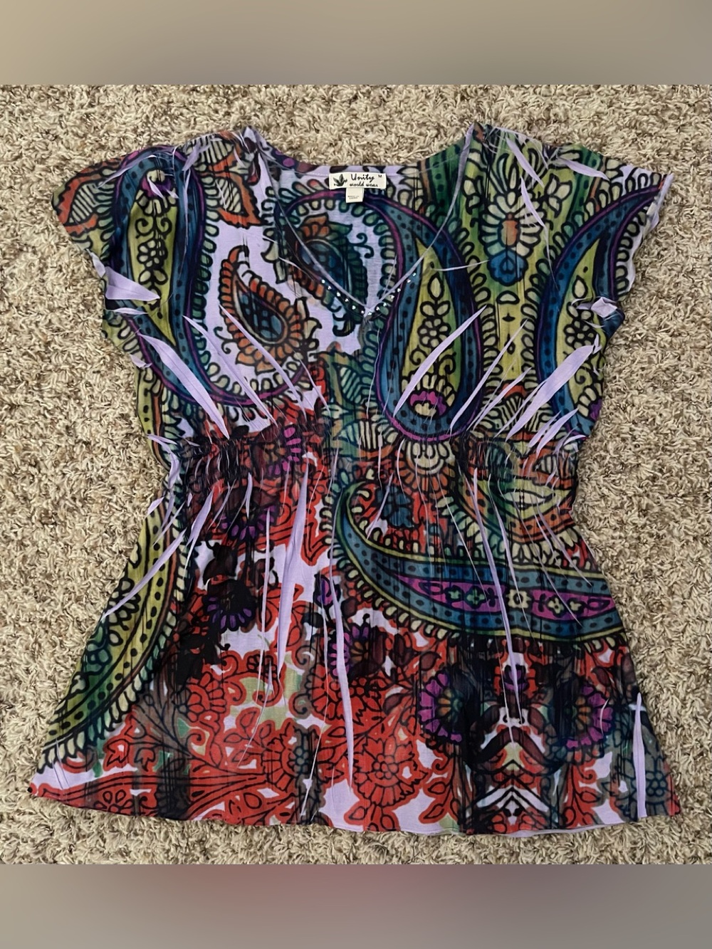 Unity World Wear Multicolor Top